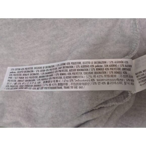 Disney Womens Crewneck Sweatshirt Purple Gray Pullover Color Block Long Sleeve M - Picture 7 of 10